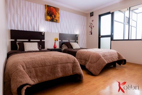 2 double beds
