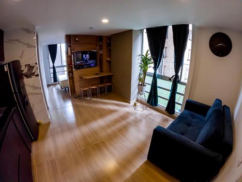 Cómodo apartamento tipo Loft en centro de Bogotá para estrenar