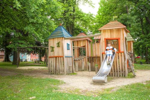 設施, Bischofswerda Ferienwohnung Familienfreundlich Seniorengerecht in 比紹夫斯韋達