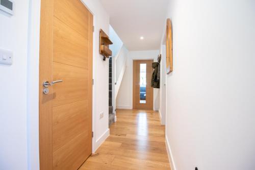 Entrance, Huckleberry - Premium, Hot Tub, x2 Parking, Farm Shop Next door, Private Cornish Lane in Colan
