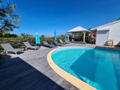 Petit Paradis 3 bedrooms, pool, Orient Beach - Location, gîte - Baie-Orientale de Saint-Martin