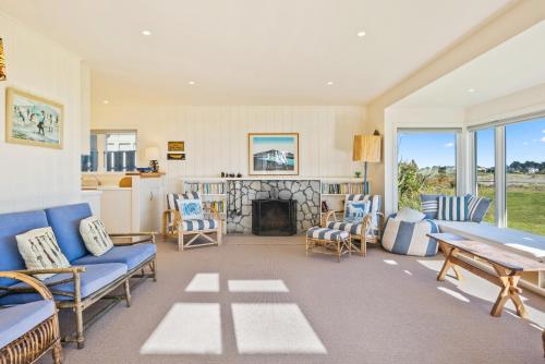 ทัศนียภาพภายนอกโรงแรม, Kapiti Panorama - Waikanae Beach Holiday Home in ไวคาเน
