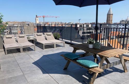 Helena terras penthouse - Location saisonnière - Ostende