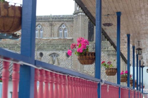 Erkély/terasz, Hospedaje Casa Rosa Jardín (Hospedaje Casa Rosa Jardin) in Jardin