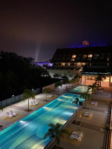 Swimming pool, Pacific Regency Beach Resort Port Dickson in Port Dickson