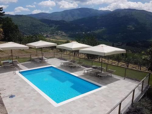  Cosy apartment Forno in Pelago with swimming pool, Pension in Donnini