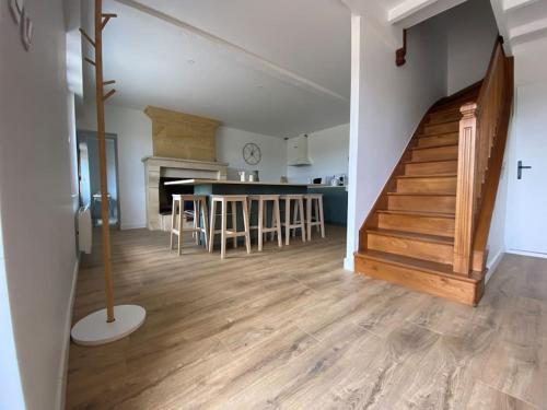 Entrance, Chai Nous ! Maison renovee sur un domaine viticole proche de Saint Emilion in Gardegan-et-Tourtirac