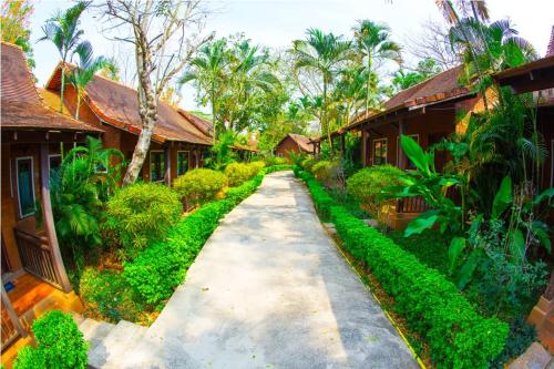 Uitzicht, Golden Pine Resort and Spa in Nang Lae
