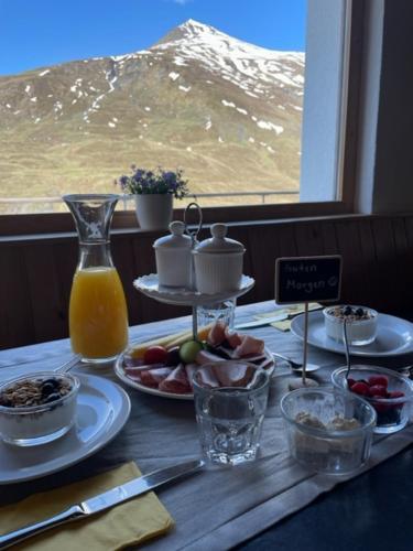 Ēdiens un dzērieni, Hotel Bergalga in Avers