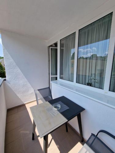 陽台/露台, Apartmán U Petra (Apartman U Petra) in 卡羅維瓦利郊區