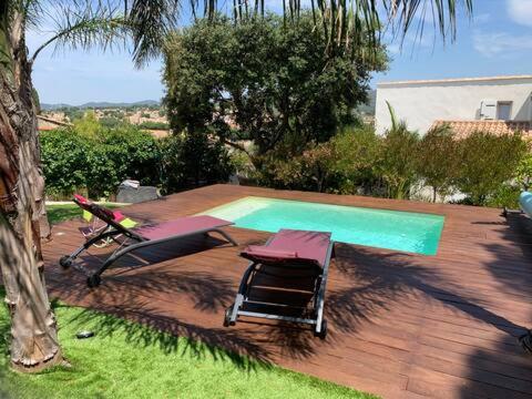 Maison 3 chambres, piscine privée, 2km mer - Location saisonnière - Sanary-sur-Mer