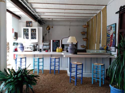 바/라운지, 호스탈 라 에스트레야 (Hostal L'Estrella) in 칼레야 데 파라프루헬