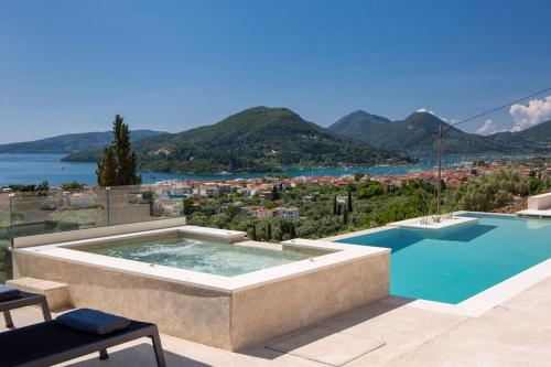 Brand New Villa Feline with an incredible sea - Accommodation - Nydri