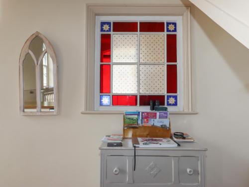 A szálláshely kívülről, Chapel House in Glyn Ceiriog