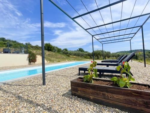 Villa 4 étoiles avec 2 chambres climatisation et piscine privée