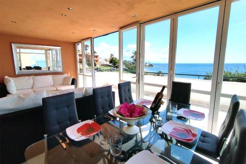 ระเบียง/ชานเรือน, Casa Bermuda Beach in บวยนาส โนเชส