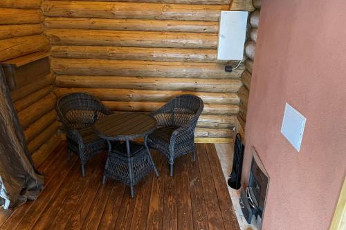 Sauna, Kutioru saunamajad in Voru