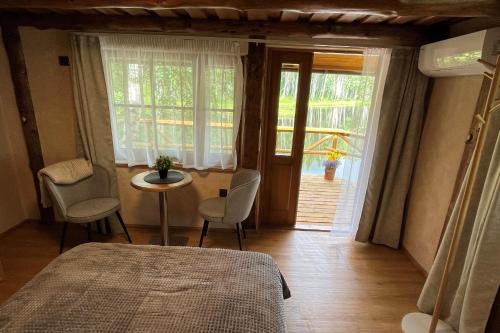 Balcony/terrace, Kutioru saunamajad in Voru