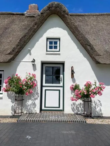 Reetdachhaus, Sauna, E-Bikes, 6 Personen in Osterhever, Deutschland