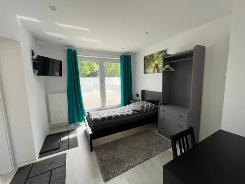 Moderne und helle 1-Zimmer-Wohnung für Feriengäste, Monteure und beruflich Reisende LS15 Single in Ottersberg, Deutschland