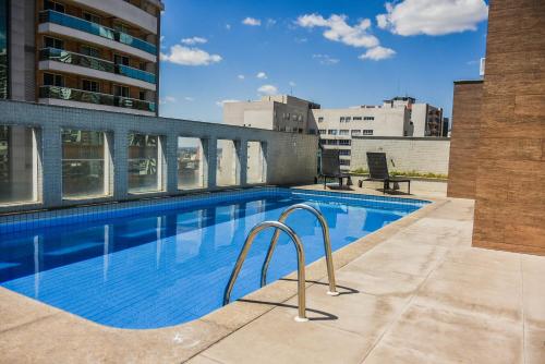 Swimming pool, Mont Blanc Apart Hotel Nova Iguacu in Nova Iguaçu