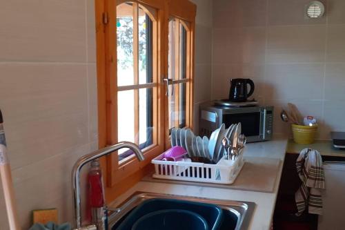 LOU CABANOT CHALET DE JARDIN CALME ET CONFORTABLE in Salsigne