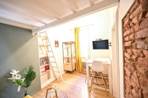 Le Saint-Georges : Studio toulousain typique, Тулуза (фото 5)