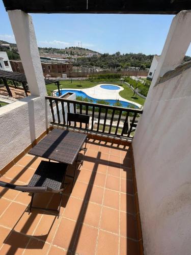 Erkély/terasz, Casa Rural Sierramagna de 1 Dormitorio in El Ronquillo
