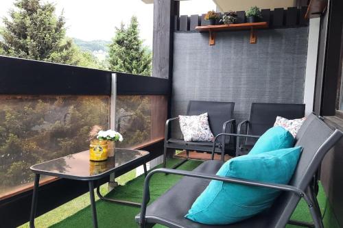 Super appartement Cocooning vu Mont Blanc in سالانشيس