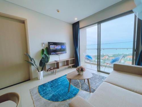 Toan'House-The Song Condotel Vung Tau - 공용 라운지/TV 시청 구역