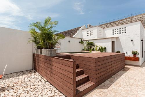 View, Soy Local Insignia in Cartagena