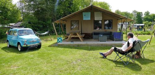  Safaritent Sarek, Wolvenspoor 10 in Vledder