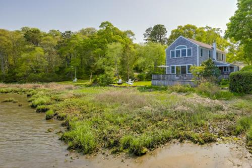 Beautiful Bourne Home Rental with Waterfront Deck!