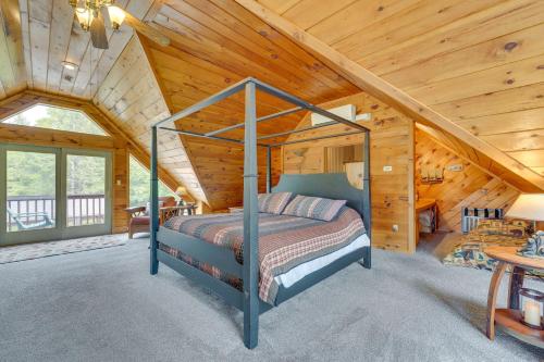 3-Acre Benezette Cabin with Hot Tub, Grill and Mtn View