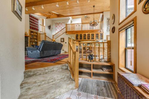 Cloudcroft Mtn Home with Patio, Walk to Golf Course!