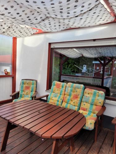 Balcony/terrace, Haus 140 qm fur Monteure in Bad Salzschlirf