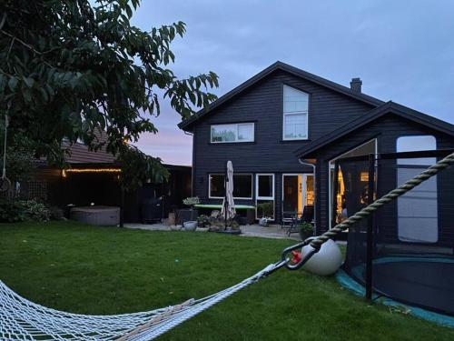 House with garden close to beach