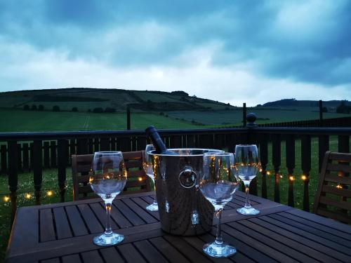 Balkons/terase, Private peacefull pet friendly converted country cottage in Alforda (Aberdīna)