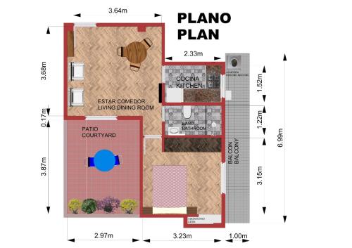 One-Bedroom Apartment image 8