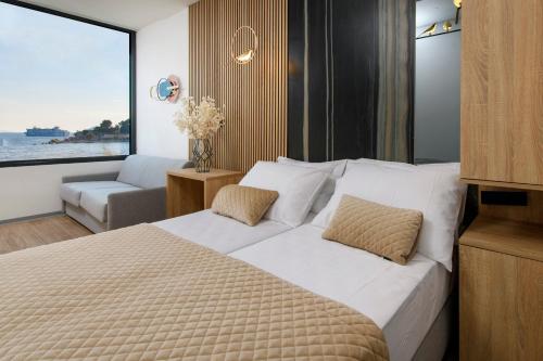 Deluxe Double or Twin Room with Sea View room in Via Mare Luxury Rooms