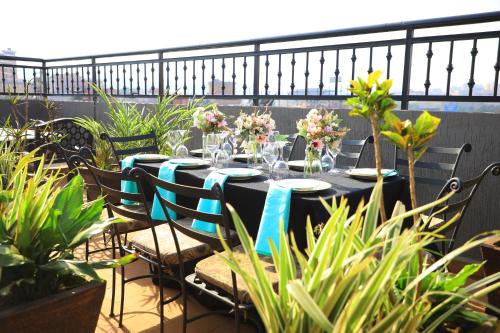 balcon/terasă, Galaxy Motel Kampala in Kampala