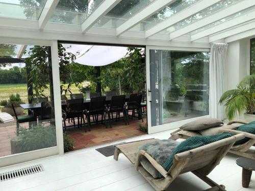 Landhuis het Woud. max. 11 pers. with private pool in Camperduin