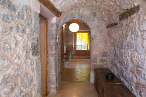 Traditional stone build private studio