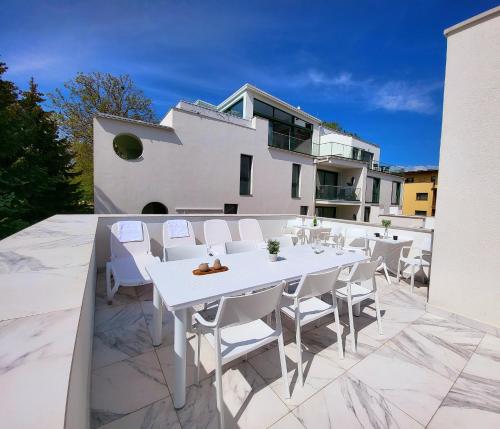 Balkon/terasa, Villa Bauhaus Wellness Apart-Hotel in Siofok