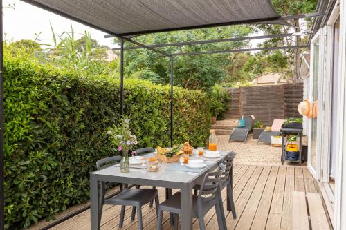 Le Mimosa, mobil-home climatisé au cœur du vignoble et à quelques mètres de la mer - 숙소 외관