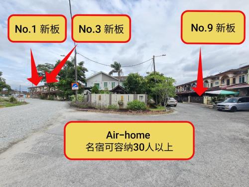 Air-home M1 Simpang near Aulong Econsave, 4BR, 10pax, Netflix