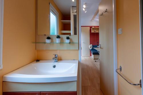 L’Eucalyptus, mobil-home avec extérieur spacieux à quelques mètres de la mer - 화장실
