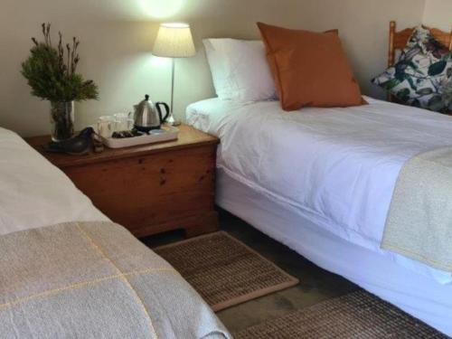 2 twin beds