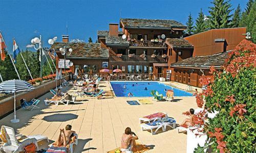 Swimmingpool, Cocon à la Plagne (Cocon a la Plagne) in La Plagne