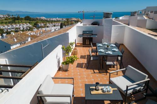 4 Penthouse, roof terrace in Manilva Andalucia Spanien, Manilva (foto 2)